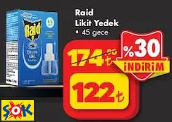 RAİD LİKİT YEDEK 45 GECE RAİD LİKİT YEDEK 45 GECE